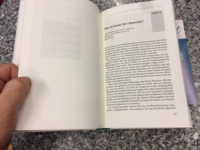 Kirche mit Vision by Rick Warren / German edition of Purpose-driven Church / Hardcover / GerthMedien 2016 / 1st edition (9783957341808)