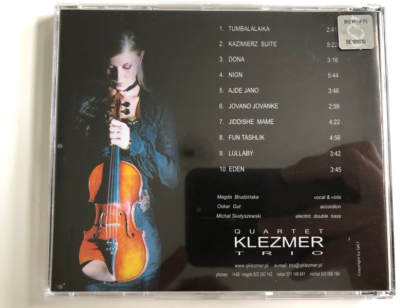 Quartet KLEZMER Trio / Klezmer Street songs / Audio CD