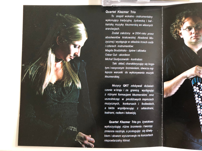 Quartet KLEZMER Trio / Klezmer Street songs / Audio CD