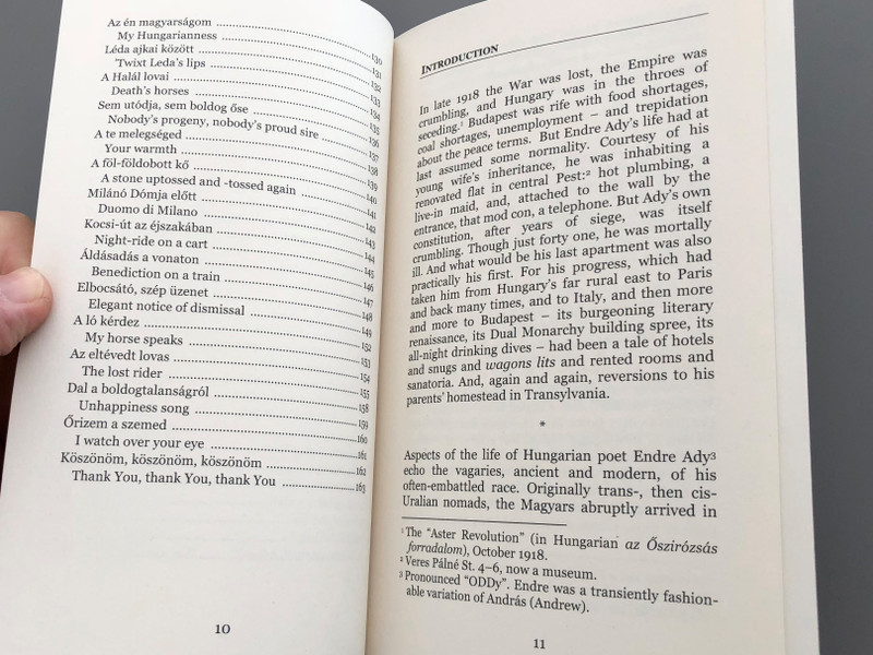 Sixty-Four Poems by Endre Ady / Translated by Donal Gordon / Hungarian - English parallel poetry book / Paperback 2018 / Hungarovox (9786155743504)