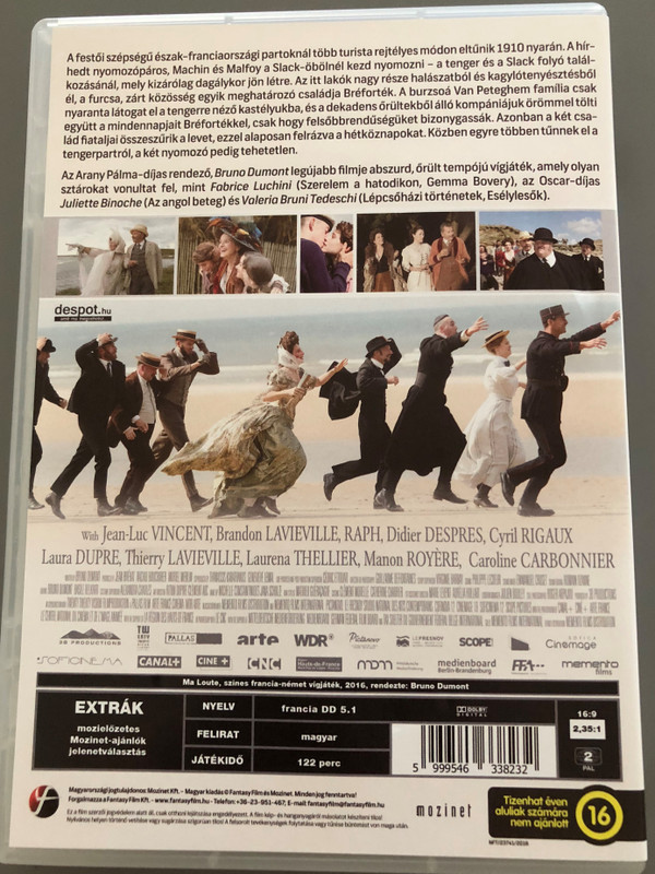 Ma loute (Slack Bay) DVD 2016 A sors kegyeltjei ... meg a többiek / Directed by Bruno Dumont / Starring: Fabrice Luchini, Juliette Binoche, Valeria Bruni Tedeschi (5999546338232)
