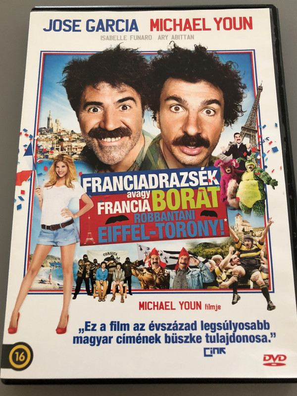 Vive la France DVD 2013 Franciadrazsék avagy francia Borat robbantani Eiffel-torony! / Directed by Michael Youn / Starring: José García, Michaël Youn (5999546336597)