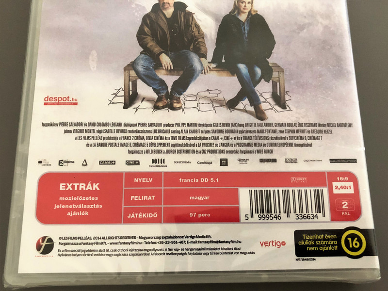 Dans la cour DVD 2014 Házmester (In the Courtyard) / Directed by Pierre Salvadori / Starring: Catherine Deneuve, Gustave Kervern / French Comedy - Drama (5999546336634)