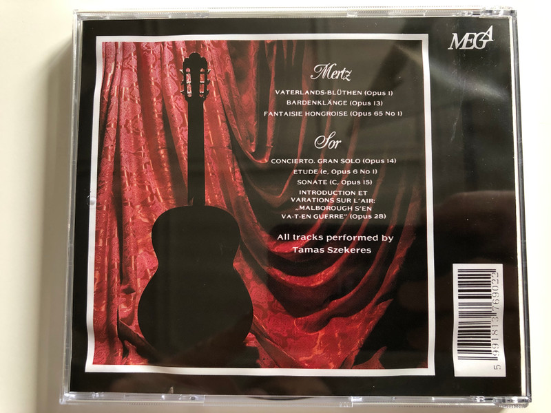 Classical Attitudes by Tamás ‎Szekeres / MEGA Audio CD 1993 / HCD 37690