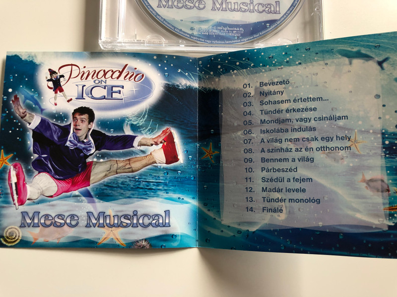 Pinocchio on Ice - Mese Musical / Euro Ice Audio CD 2006 / GR 200612