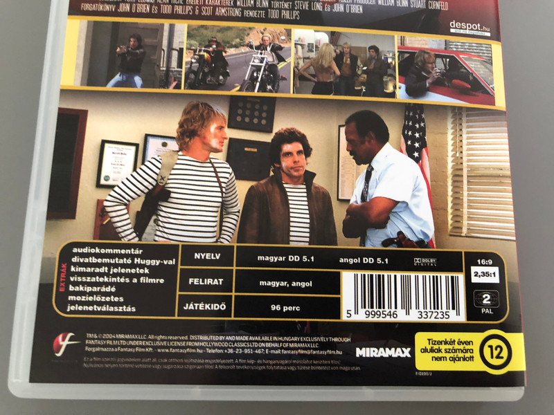 Starsky & Hutch DVD 2004 - Directed by Todd Philips