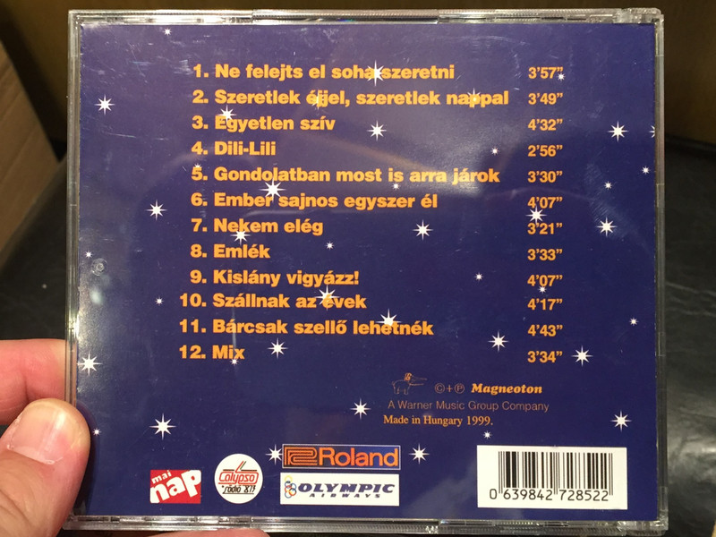 Apostol ‎– Ne Felejts El Soha Szeretni / Magneoton ‎Audio CD 1999 / 3984-27285-2 / Az Apostol egy magyar együttes (0639842728522)