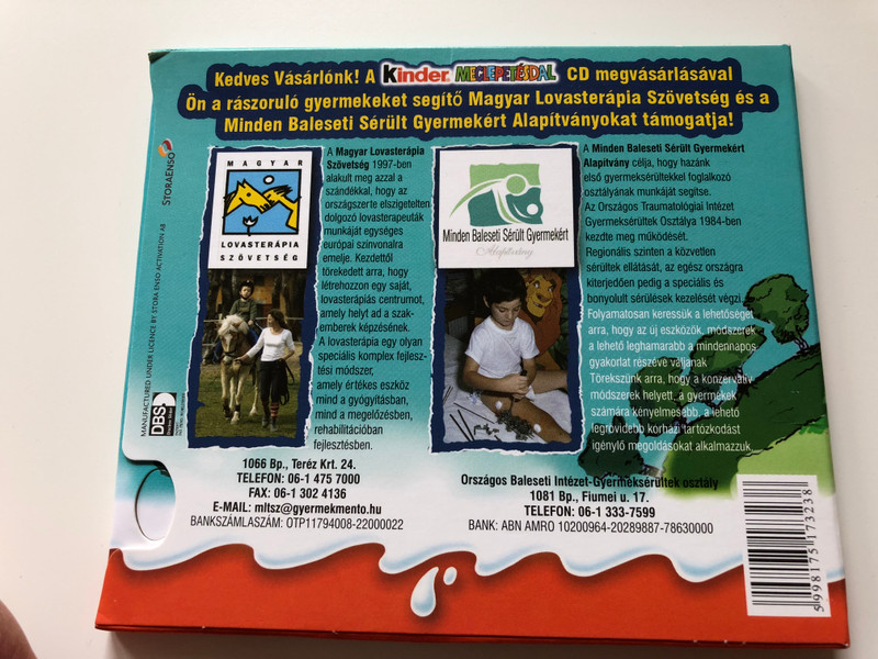 CsaládDal / Kinder Meglepetésdal CD / Audio CD (5998175173238)