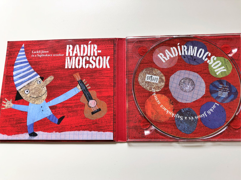 Lackfi János és a Sajtkukacz zenekar - Radírmocsok / Audio CD 2010 / Gryllus GCD 103 (5999548112724)