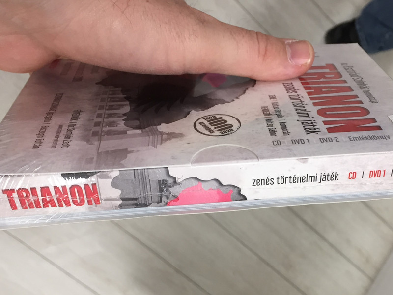 Trianon - Zenés történelmi játék DVD SET / CD + 2x DVD 2018 / Hungarian Rock opera / Directed by Koltay Gábor / Music By Koltay Gergely, Kormorán / Bene Zoltán, Benkő Péter, Palcsó Tamás, Ruttkay Laura (5999860095279)