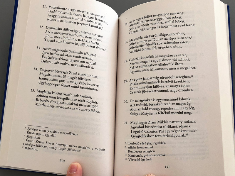 Szigeti veszedelem by Zrínyi Miklós / Életreszóló olvasmányok / The Siege of Sziget - Hungarian Epic Poem / Kossuth kiadó 2017 / Paperback (9789630987233)