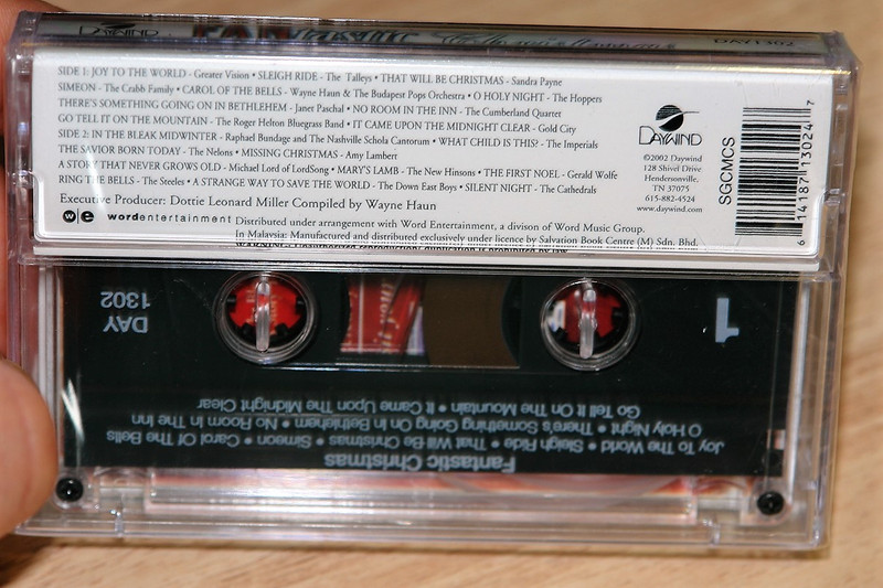 Fantastic Christmas / Christmas Favorites By Greater Vision, Crabb Family, Talleys, Gold City, Janet Paschal, Hoppers, Cathedrals and many more! / Daywind - Audio Cassette / DAY1302