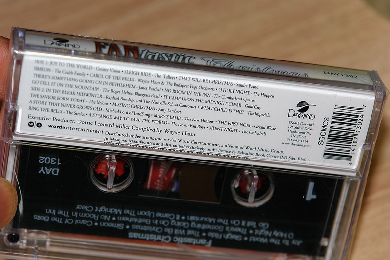 Fantastic Christmas / Christmas Favorites By Greater Vision, Crabb Family, Talleys, Gold City, Janet Paschal, Hoppers, Cathedrals and many more! / Daywind - Audio Cassette / DAY1302