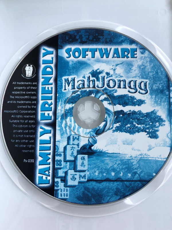 MahJongg - thinking game / Family Friendly Software / PC CD-ROM / Challenging and addictive 3000 year old Chinese game (8716718007102)