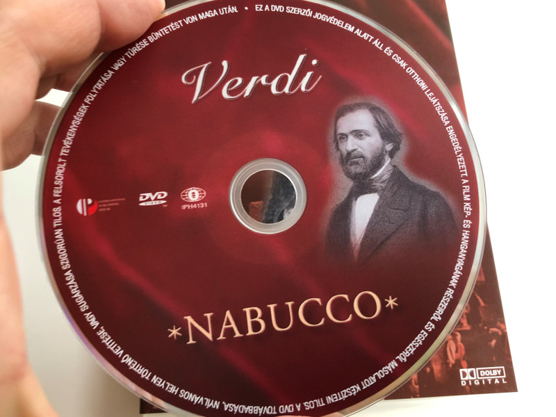 Verdi - Nabucco DVD 2000 / Opera in 4 Acts / Junge Philharmonie Wien / Conducted by Michael Lessky / Honvéd Ensemble Choir / Silverline Classics / (5999881067996)