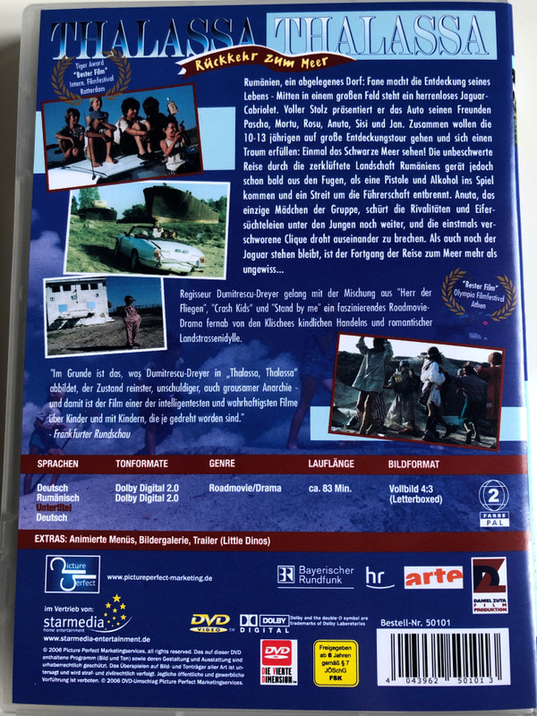 Thalassa, Thalassa DVD 1994 Rückkehr zum Meer / Directed by Bogdan Dumitrescu / Starring: (4043962501013)