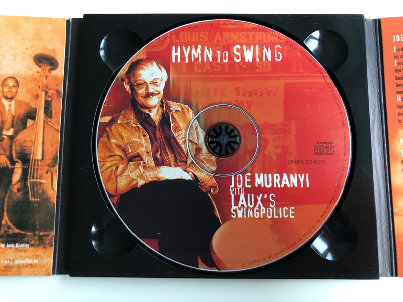 Hymn to Swing - Joe Muranyi with Laux's Swingpolice / Jokerex Records Audio CD 2005 / Jokerex 22140210