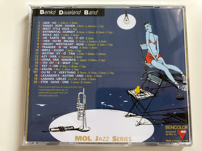 Benkó Dixieland Band ‎– Holiday Celebration / Bencolor ‎Audio CD 1997 Stereo / BEN-CD 5409