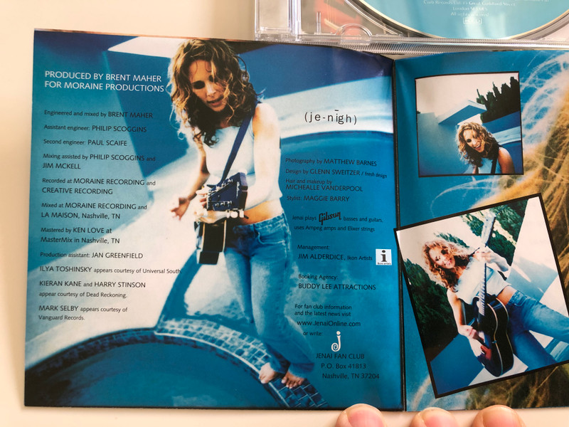 Jenai ‎– Cool Me Down / Curb Records Audio CD 2002 / 0927 48103-2