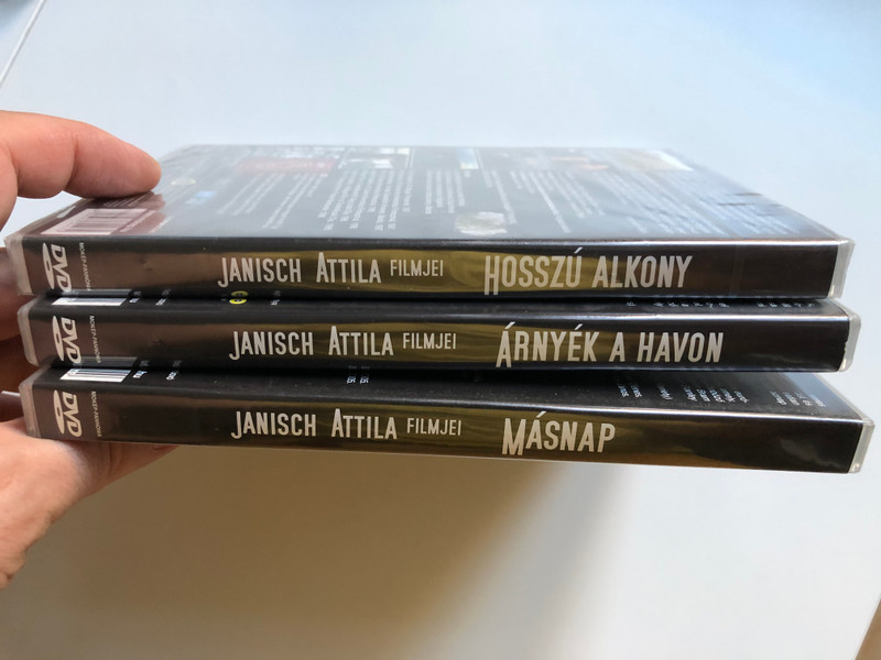 Árnyék a havon, Hosszú alkony, Másnap DVD / 4 DVD Box Set / Hungarian Films directed by Janisch Attila / Janisch Attila filmjei díszdoboz (5996357344063)