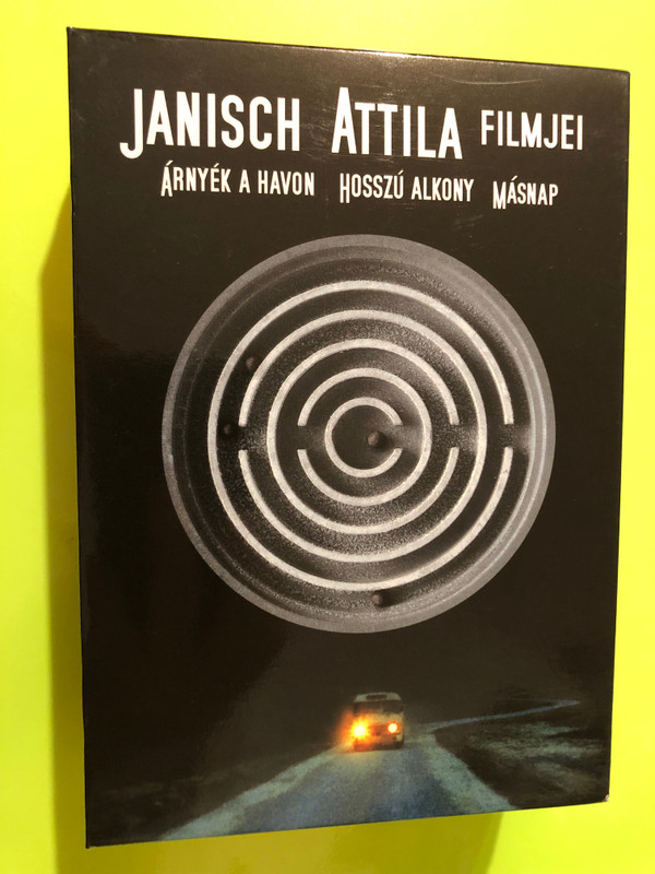 Árnyék a havon, Hosszú alkony, Másnap DVD / 4 DVD Box Set / Hungarian Films directed by Janisch Attila / Janisch Attila filmjei díszdoboz (5996357344063)