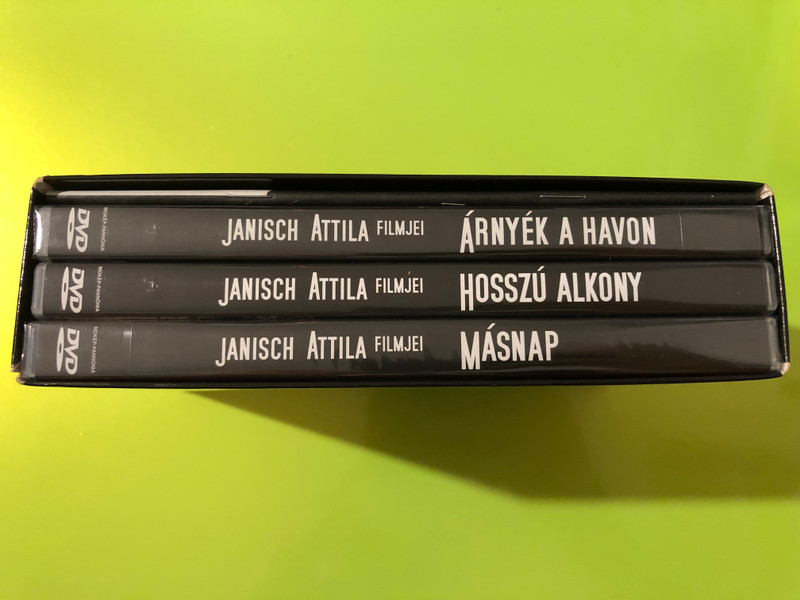 Árnyék a havon, Hosszú alkony, Másnap DVD / 4 DVD Box Set / Hungarian Films directed by Janisch Attila / Janisch Attila filmjei díszdoboz (5996357344063)