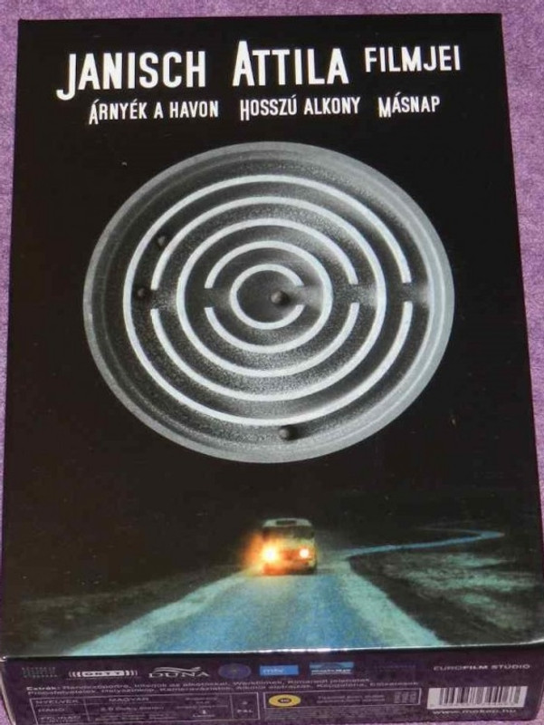 Árnyék a havon, Hosszú alkony, Másnap DVD / 4 DVD Box Set / Hungarian Films directed by Janisch Attila / Janisch Attila filmjei díszdoboz (5996357344063)