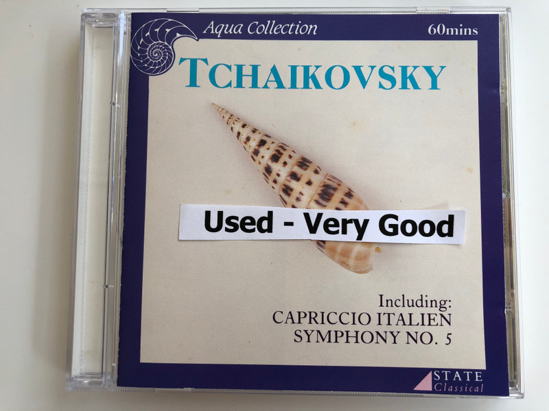 Tchaikovsky / Including: Capriccio Italien, Symphony No. 5 / 60 mins / Aqua Collection Audio CD 1989 / BGTD 001