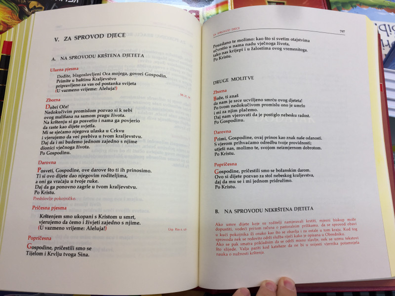 Rimski Misal / Croatian language Catholic Roman Missal / Missale Romanum - Interpretatio Croatica / Hardcover 2018 / Kršćanska Sadašnjost (9170292) 