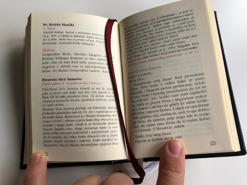 Put u Život / Way of Life: Prayer and Rites, 9th Amended Edition / Hardcover - Black / Croatian language prayer book / Molitvenik i obrednik / IX. Dopunjeno Izdanje / "Marija" 2009 / Petar Lubina (9789530039261)