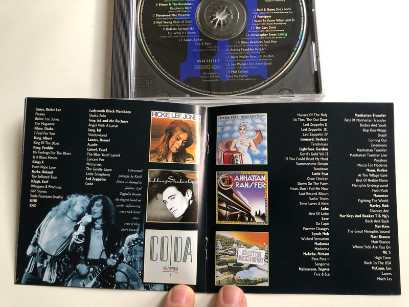 Masterpieces / WEA ‎Audio CD 1993 / 9548-32251-2