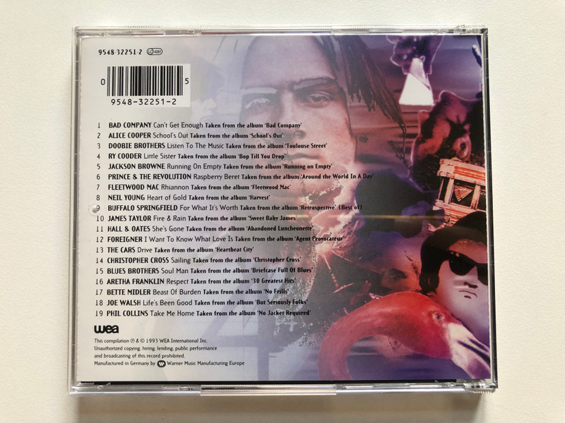 Masterpieces / WEA ‎Audio CD 1993 / 9548-32251-2 (095483225125)