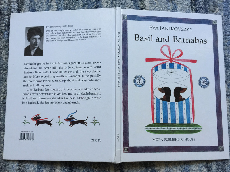 Basil and Barnabas by Éva Janikovszky / English translation of Bertalan és Barnabás - angol nyelven / Illustrations: Réber László / Móra Könyvkiadó 2011 / Hardcover (9789631187847)
