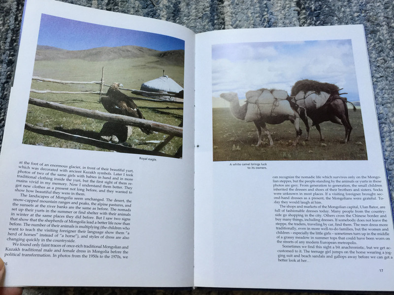 On the Tracks of Friar Julian by Benkő Mihály / Julianus nyomdokain Ázsiában / Photographical journey through Mongolia / Fényképezőgépes barangolások Mongóliában / Timp Publishing House 2001 (9630069628)