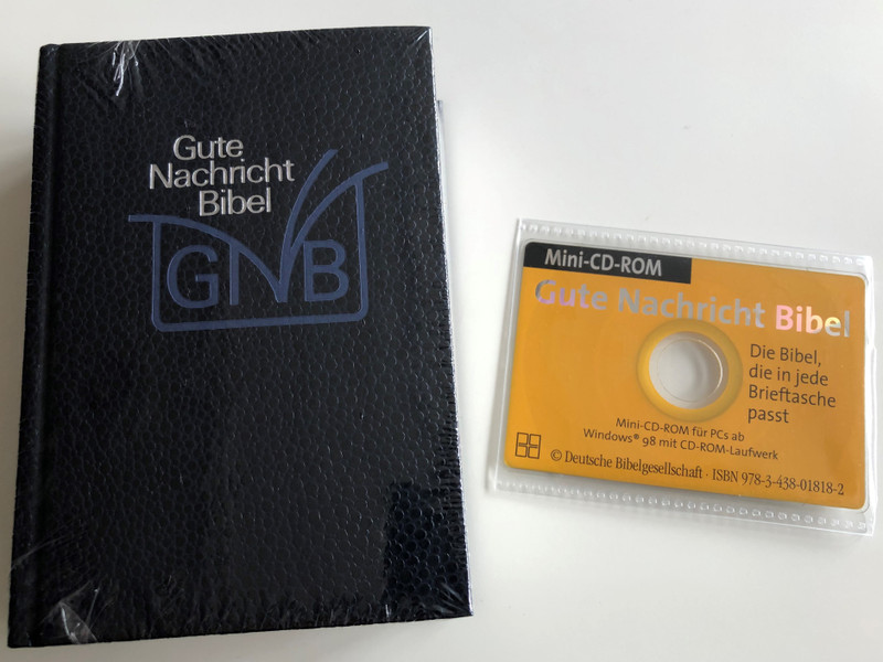 Das Gute Nachricht-Kombipaket: Gute Nachricht Senfkornbibel und Mini CD-ROM im Scheckkartenformat / German language Good News Bible (9783438016973)