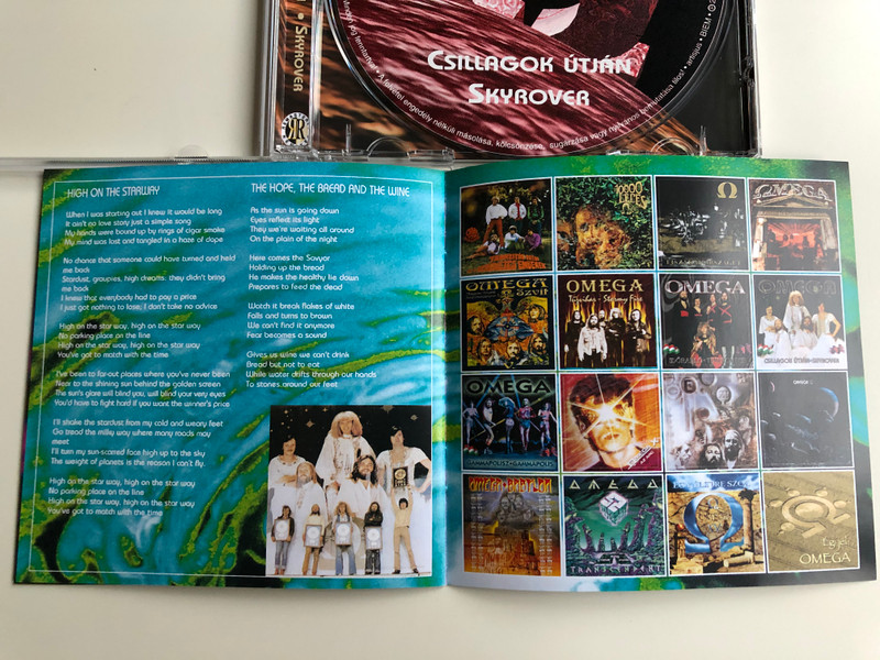 Omega ‎– Csillagok Útján, Skyrover / Omega VIII. / Mega‎ Audio CD 2002 / MCDA 87618