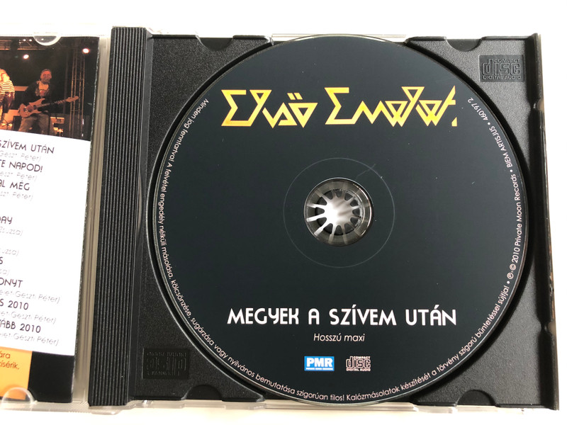 Első Emelet ‎– Megyek A Szívem Után / Private Moon Records ‎Audio CD 2010 / PMR 460197 2