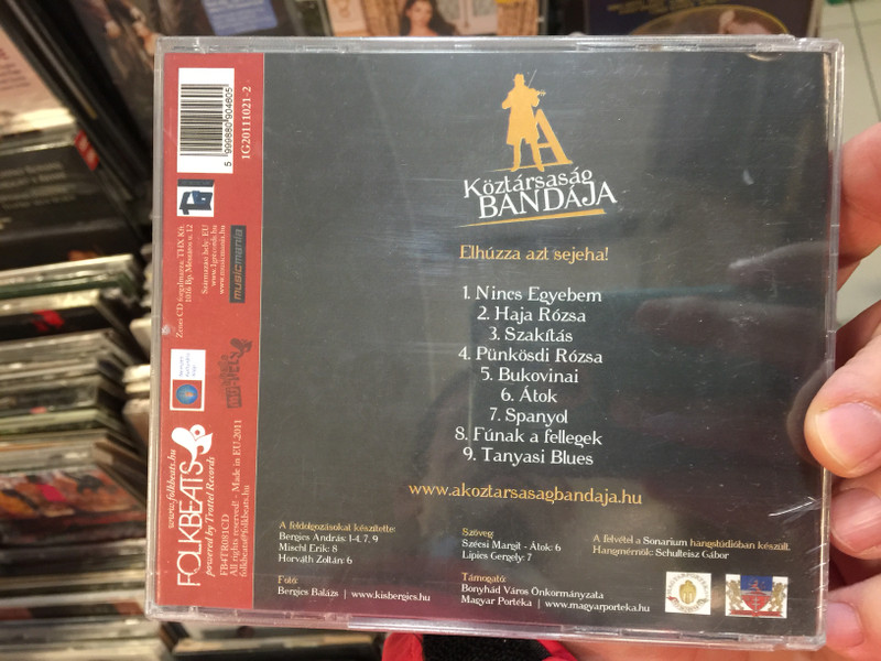 A Köztársaság Bandája ‎– Elhúzza Azt Sejeha! / FolkBeats Audio CD 2011 / FB4TR081CD