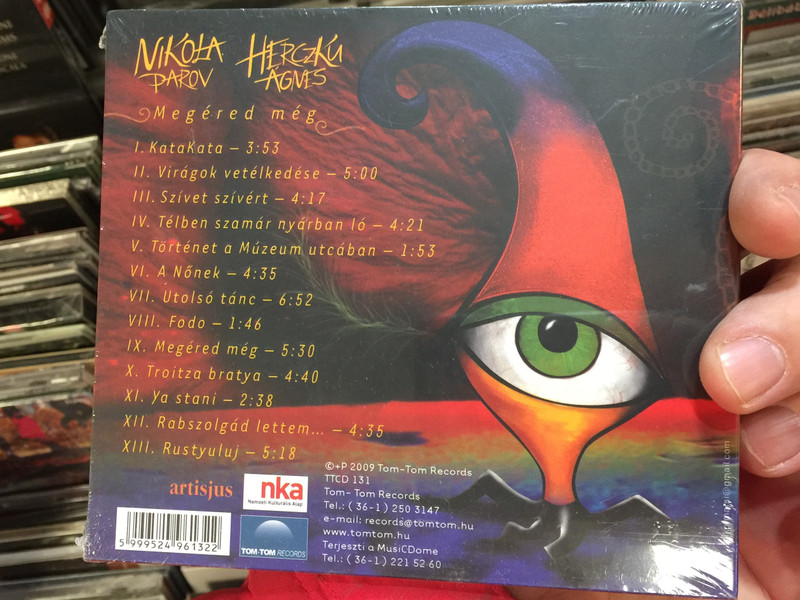 Nikola Parov, Herczku Ágnes ‎– Megéred Még / Tom-Tom Records Audio CD 2009 / TTCD 131