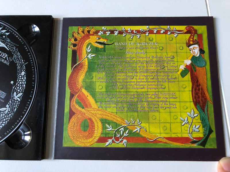 Band Of Igriczek, Ring Slowly / Igriczek / Lassan Csendíjjetek = Ring Slowly... / Muszika A Középkorból És Moldvábol = Mediaeval And Moldavian Music / Not On Label (Igriczek Self-released) ‎Audio CD 2004 / IGRICD 001