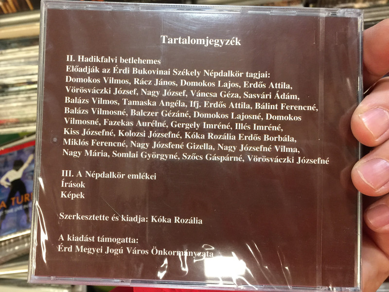 Érdi Bukovinai Székely Népdalkör ‎– 1971-2008. / Not On Label (Érdi Bukovinai Székely Népdalkör Self-released) ‎Audio CD 2008 / ÉBNK-71