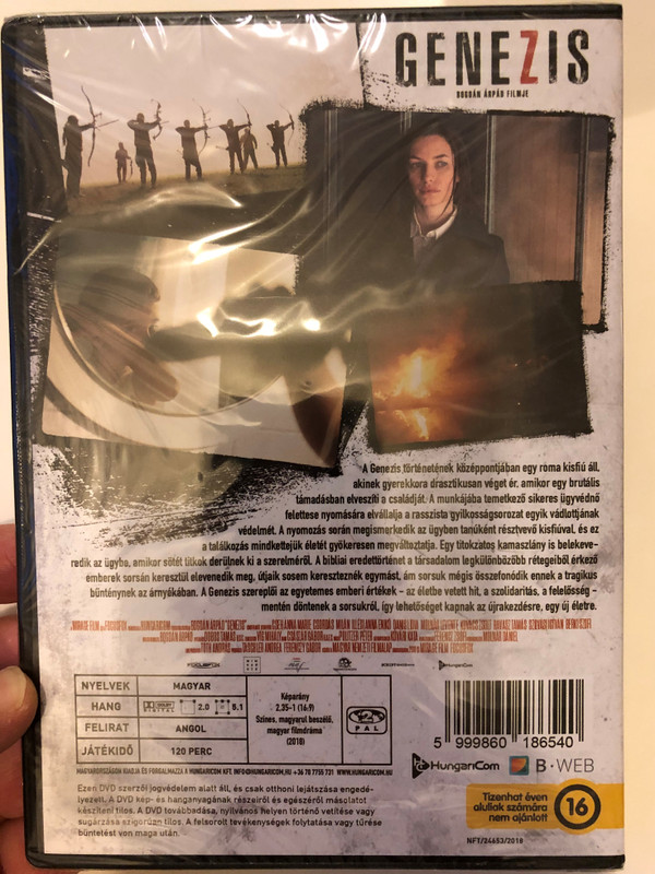 Genezis DVD 2018 / Directed by Bogdán Árpád / Starring: Csordás Milán, Cseh Anna Marie, Illési Enikő Anna, Danis Lídia, Molnár Levente / Hungarian film with English Subtitles (5999860186540)