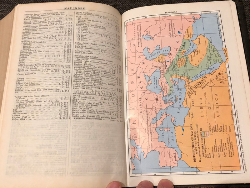 The System Bible Study - Enlarged Edition / Based on KJV / Leather Bound / The Most Complete, Concise, Usefool Book of Bible Helps / John Rudin & Co. Inc 1971 (SytemBibleStudy)