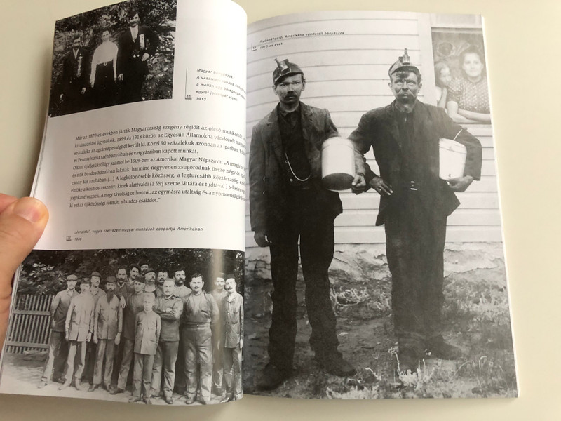 Fényképek "Magyar Amerikából" by Tomsics Emőke / Az Amerikai magyarság adományai a Magyar Nemzeti Múzeumban / Hungarian immigrants to US, historical photos / Magyar Nemzeti Múzeum / Paperback (MagyarAmerika)
