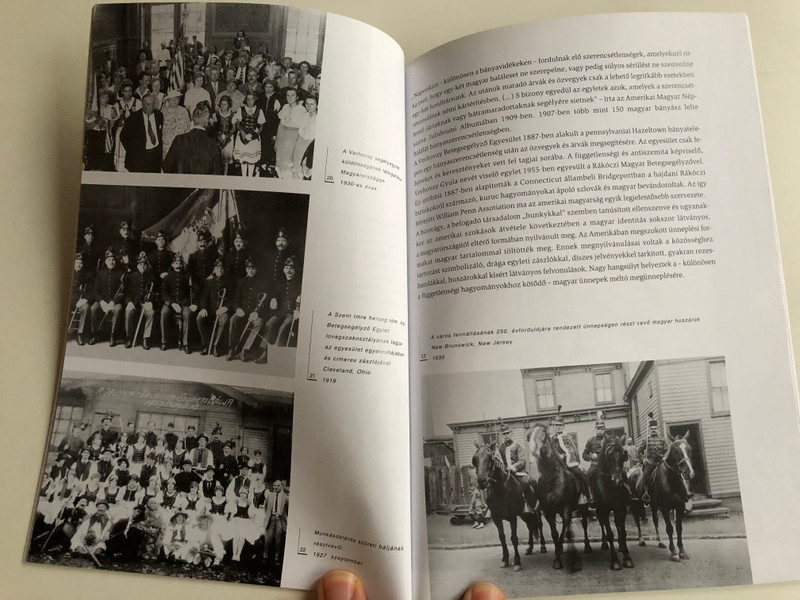 Fényképek "Magyar Amerikából" by Tomsics Emőke / Az Amerikai magyarság adományai a Magyar Nemzeti Múzeumban / Hungarian immigrants to US, historical photos / Magyar Nemzeti Múzeum / Paperback (MagyarAmerika)
