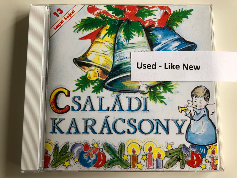 Családi Karácsony / Lagzi Lajcsi – 13 / Hungaroton Audio CD 2001 / HCD 37569