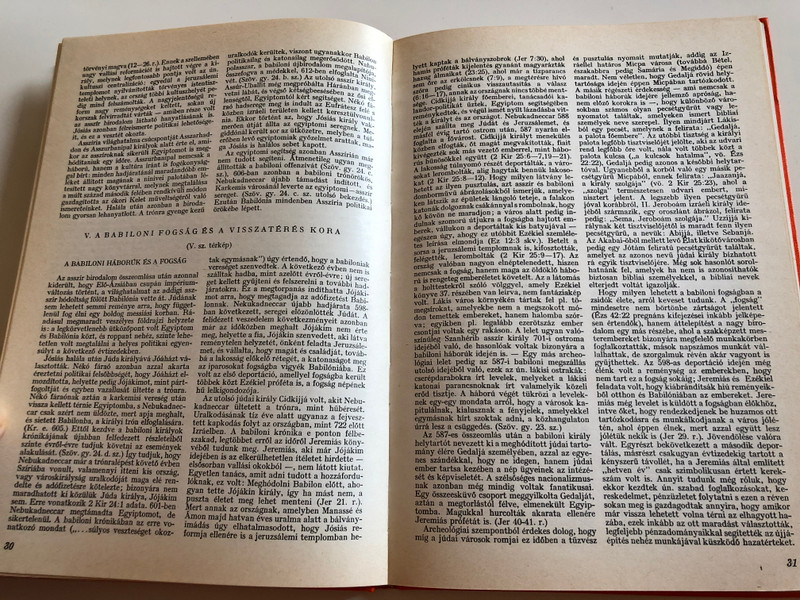 Bibliai Atlasz 1991 / Hungarian language Bible Atlas / Református Sajtóosztály Budapest / Hardcover (BibliaiAtlaszHUN) 