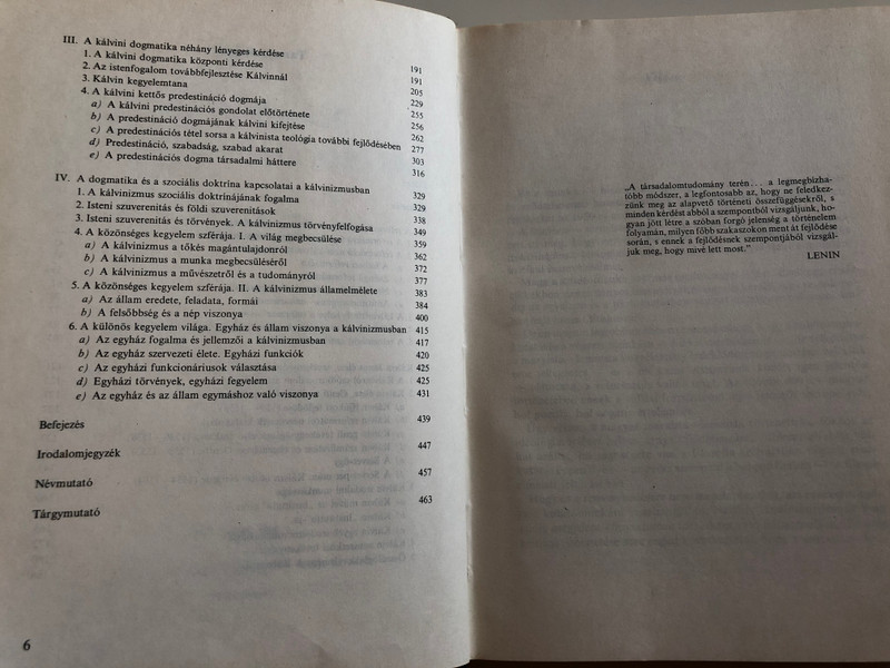 Kálvinizmus és társadalomelmélet by Kónya István / Calvinism and Social theory / Hungarian language book / Johannes Calvinvs - Anno Aetatis 53 / Akadémiai kiadó 1979 / Hardcover (9630515962) 
