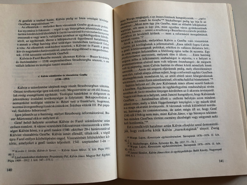 Kálvinizmus és társadalomelmélet by Kónya István / Calvinism and Social theory / Hungarian language book / Johannes Calvinvs - Anno Aetatis 53 / Akadémiai kiadó 1979 / Hardcover (9630515962) 