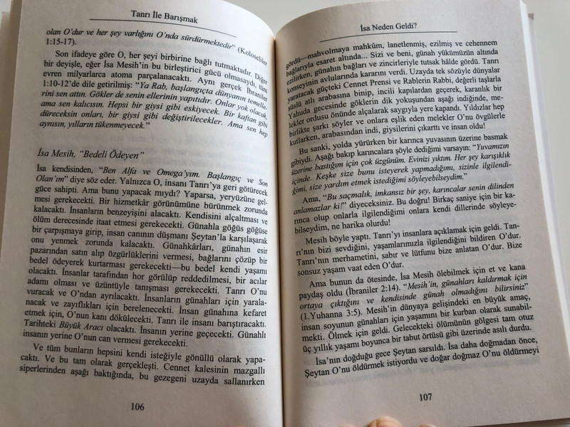 Tanri Ile Barişmak by Billy Graham / Turkish translation of Peace with God / Translated by Leyla Güleç / Paperback 2019 / 2nd edition / HABERCI (9789758820634)